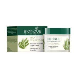 Biotique Rejuvenating Night Cream With Wheat Seed Oil 50g