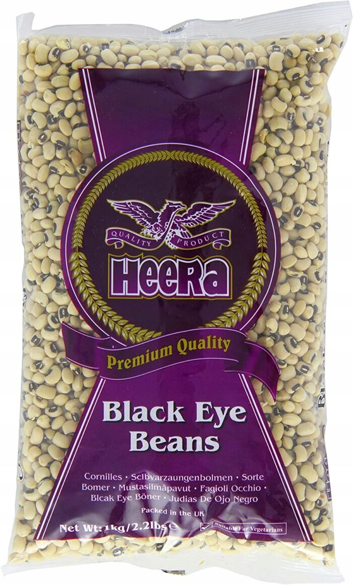 HEERA BLACK EYEBEANS 1 KG