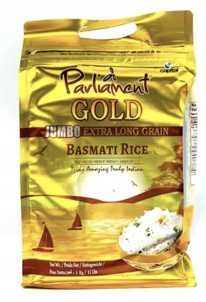 PARLIAMENT BASMATI RICE 5 KG
