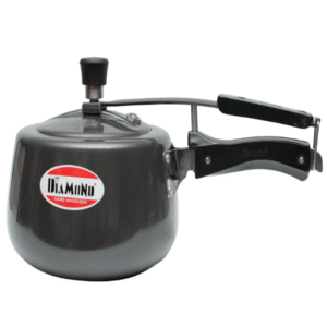 DIAMOND INDUCTION BASE  BLACK PRESSURE COOKER 3 LTR