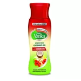 Coconut Hair Oil with Hibiscus Vatika Da...