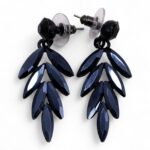 Jet Black - Vintage Glass - Long Drop - Earrings bg9jyww6ly9tzwrpys85sc9hrc82mfizmemxsjy0vznhrdlilzc0n2m2zwfmlmpwzw.jpg