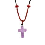 Cord Necklace Gemstone Pendant - Amethyst Cross bg9jyww6ly9tzwrpys9tui9kqy82mfizmemxsjy4uktkq1nsl2yyzmu2owu1lmpwzw.jpg